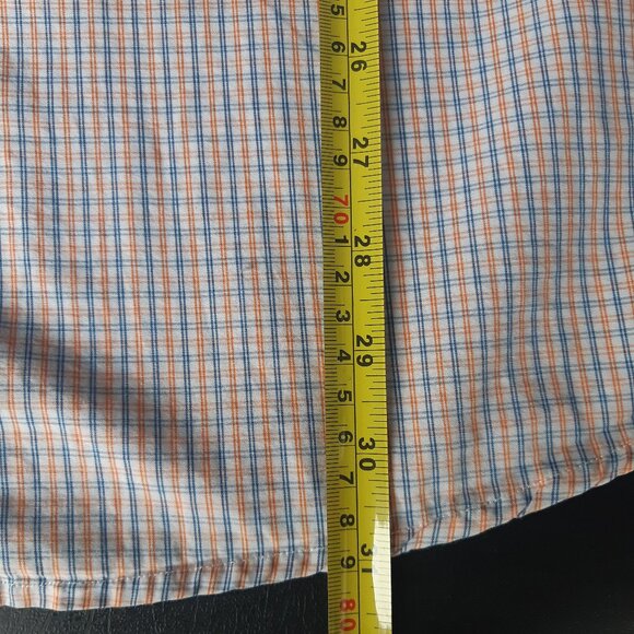 Hudson North SZ L Plaid Snap Closure Double Pocket Men's Long Sleeve Shirt - Picture 15 of 15